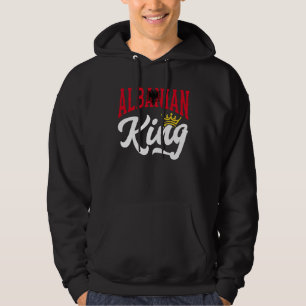 Albanese Koning Albanië Albanese Vlag Hoodie