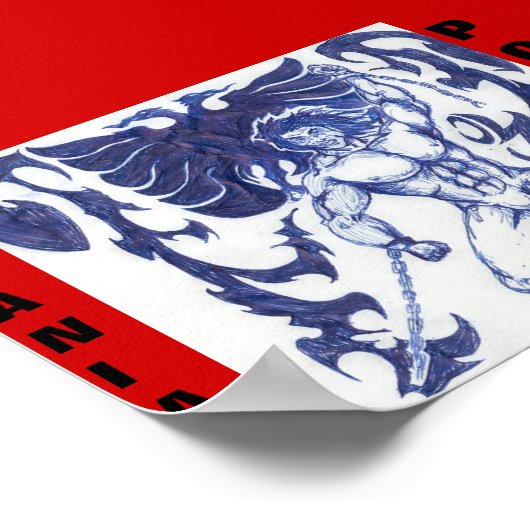 albanese macht poster (Hoek)