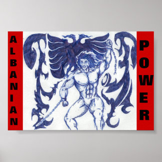 albanese macht poster
