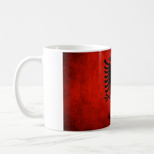 Albanese Mok met vlagkoffie (Links)