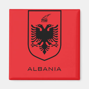 Albanese Nationale Wapen Heritage Ink Magneet