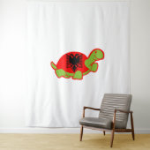 Albanese schildpad wandkleed (In situ)