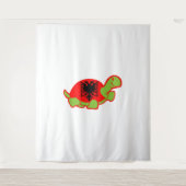 Albanese schildpad wandkleed (Voorkant)