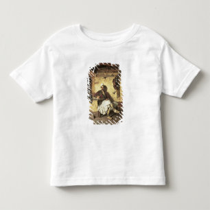 Albanese Sentinel Resting (Arnaueti) (olie op canv Kinder Shirts