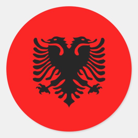 Albanese stickers (Voorkant)