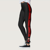 Albanese strepen leggings (Links)