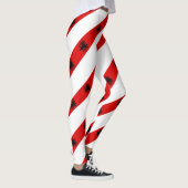 Albanese strepen vlag leggings (Rechts)