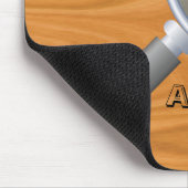 Albanese vingerafdrukvlag muismat (Hoek)