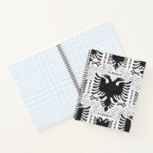 Albanese vlag 3 notitieboek (Binnen)