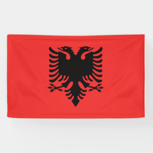 Albanese vlag Banner