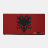 Albanese vlag bureaumat (Voorkant)