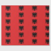 Albanese vlag cadeaupapier (Vlak)