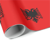 Albanese vlag cadeaupapier (Rol Hoek)
