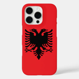 Albanese vlag iPhone 16 pro hoesje
