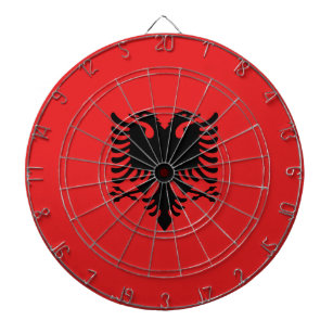 Albanese vlag dartbord