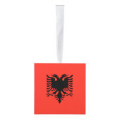 Albanese vlag decoratie (Rechts)