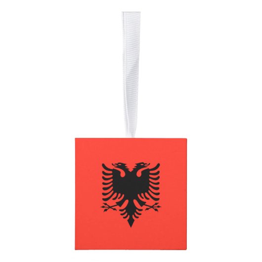 Albanese vlag decoratie (Rechts)