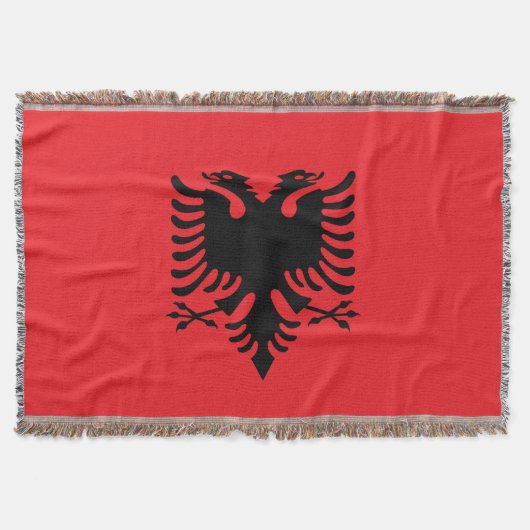 Albanese vlag deken (Voorkant)