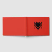 Albanese vlag gastenboek (Volledig)
