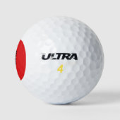 Albanese vlag golfballen (Logo)