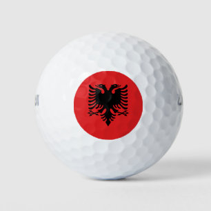 Albanese vlag golfballen