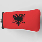 Albanese vlag golfheadcover (Voorkant)