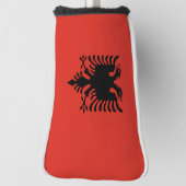 Albanese vlag golfheadcover (Draai 90)