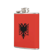 Albanese vlag heupfles (Links)