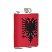 Albanese vlag heupfles (Rechts)