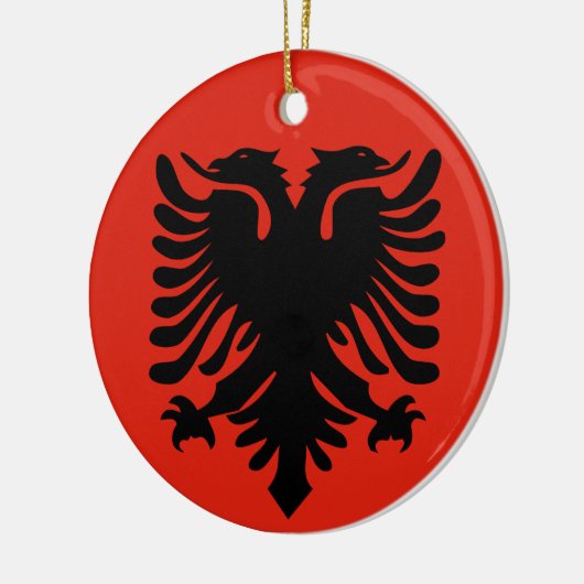 albanese vlag keramisch ornament (Links)