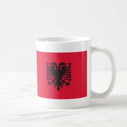 Albanese vlag koffiemok (Rechts)
