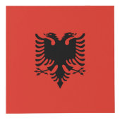 Albanese vlag kubus (Voorkant)