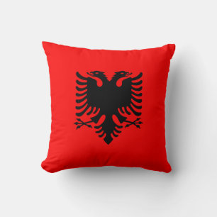 Albanese vlag kussen