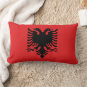 Albanese vlag kussen (Deken)