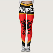 Albanese vlag leggings (Voorkant)