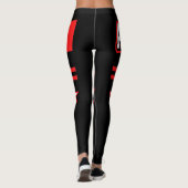 Albanese vlag leggings (Achterkant)
