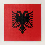 Albanese vlag legpuzzel<br><div class="desc">Albanese vlag</div>