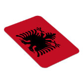 Albanese vlag magneet (Rechterzijde)