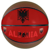 Albanese vlag mini basketbal (Voorkant)