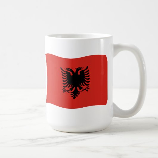 Albanese Vlag Mok (Rechts)