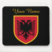 Albanese vlag muismat (Voorkant)