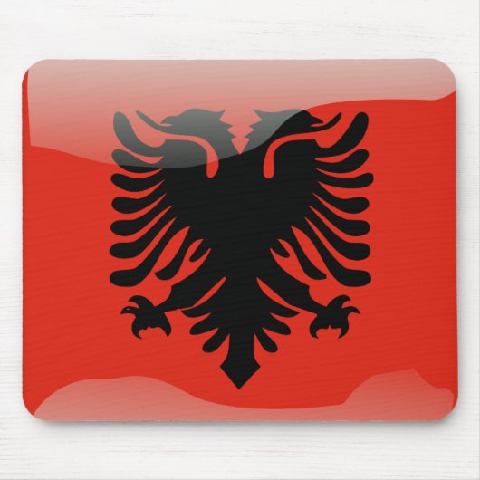 Albanese vlag muismat (Voorkant)