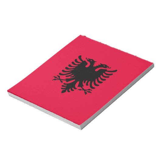 Albanese vlag notitieblok (Linkerzijde)