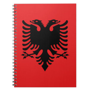 Albanese vlag notitieboek