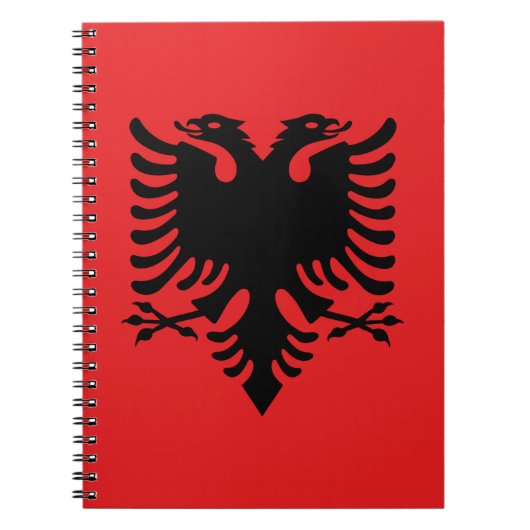 Albanese vlag notitieboek (Voorkant)