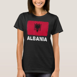 Albanese vlag ondersteunt Albanese Mannen T-shirt