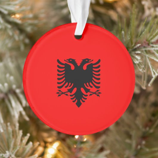 Albanese vlag ornament (Boom)