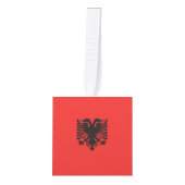 Albanese vlag overal decoratie (Voorkant)