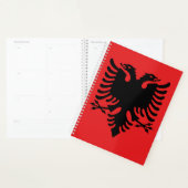 Albanese vlag planner (Display)