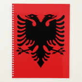 Albanese vlag planner (Voorkant)